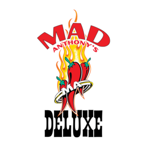 Mad Anthony's Hot Sauce logo closeup